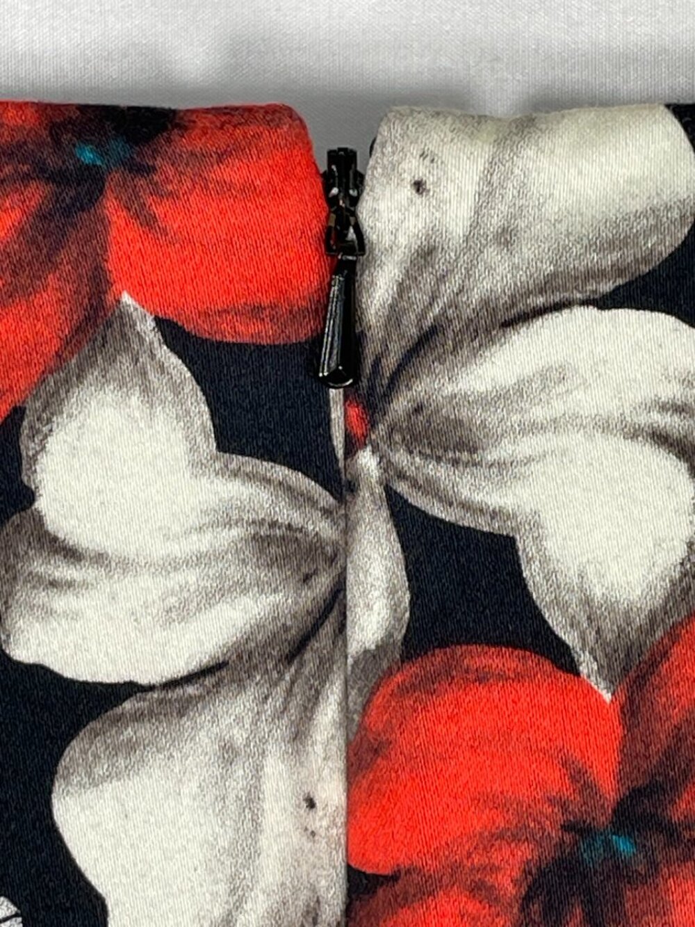 French Connection Cotton Floral Peplum Sheath Dress Size 2 - Picture 6 of 11